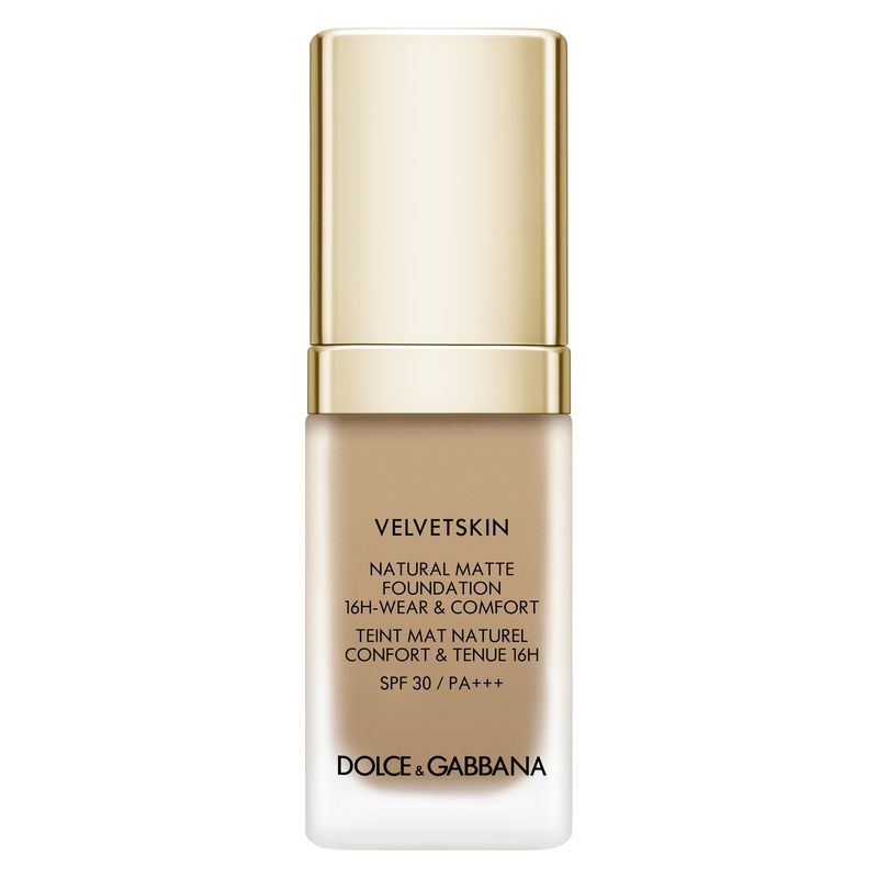 Dolce e Gabbana Velvetskin Natural Matte Foundation 16H Wear e Comfort Spf 30 30ML