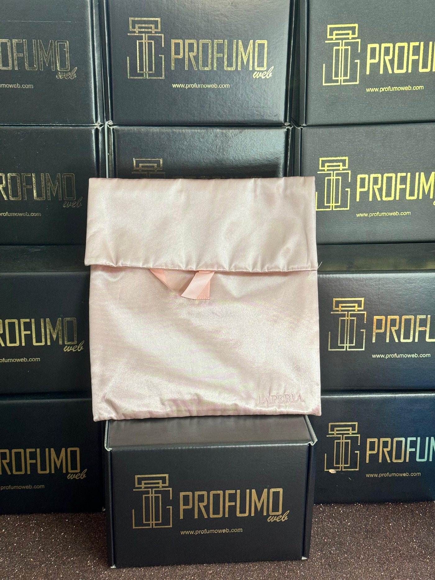 SACCHETTO LA PERLA ROSA TESTER