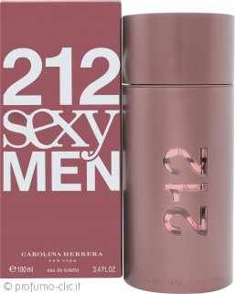 Carolina Herrera Carolina Herrera 212 Sexy Men Eau De Toilette 100ml Spray