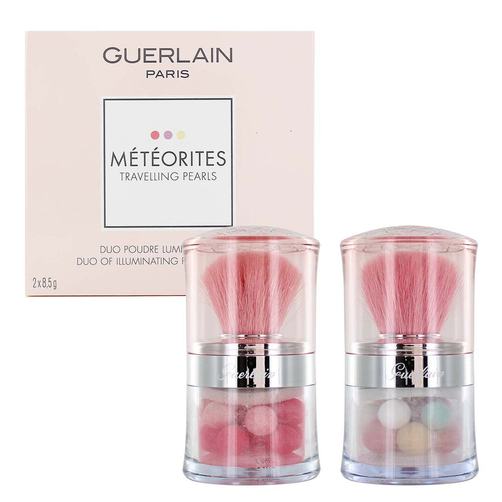 Guerlain Meteorites Travelling Pearls Duo Of Illuminating Powder And Blush LIGHT 2X8.5g