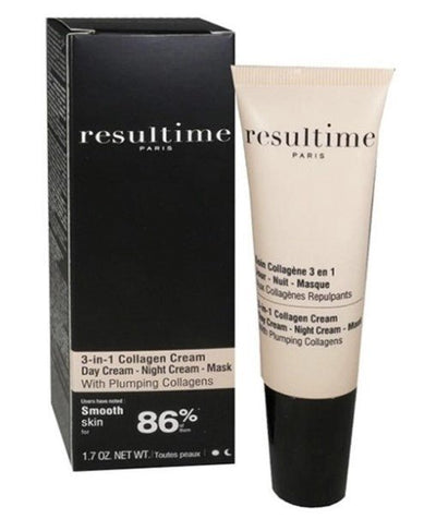 Resultime Trattamento Collagene 3 in 1 Maschera giorno-notte Tester Con scatolina 50 ml soin collagene - Profumo Web