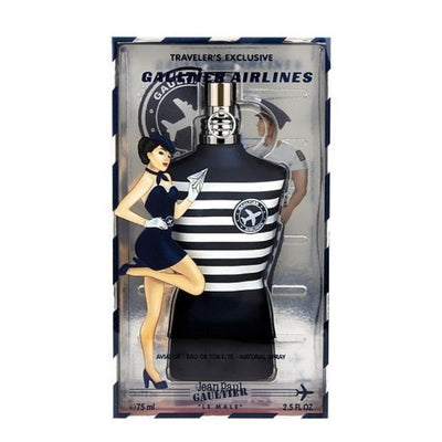 Profumo Uomo Traveler's Exclusive Gaultier Airlines Aviator Jean Paul Gaultier Le Male Eau De Toilette 75 Ml - Profumo Web