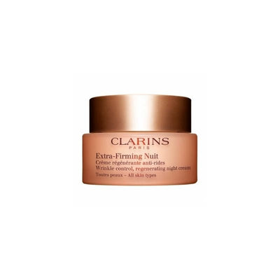 Crema Viso Notte Clarins Extra-Firming Nuit Crème Règènèrante Anti-Rides 50 ml All Skyn Tipes Tester - Profumo Web