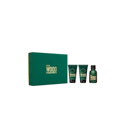 Confezione Regalo Dsquared Green Wood Dsquared2 Pour Homme Eau De Toilette - Profumo Web